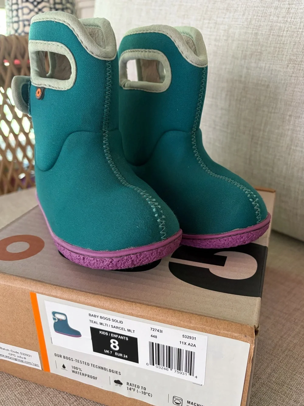 Bogs baby boots